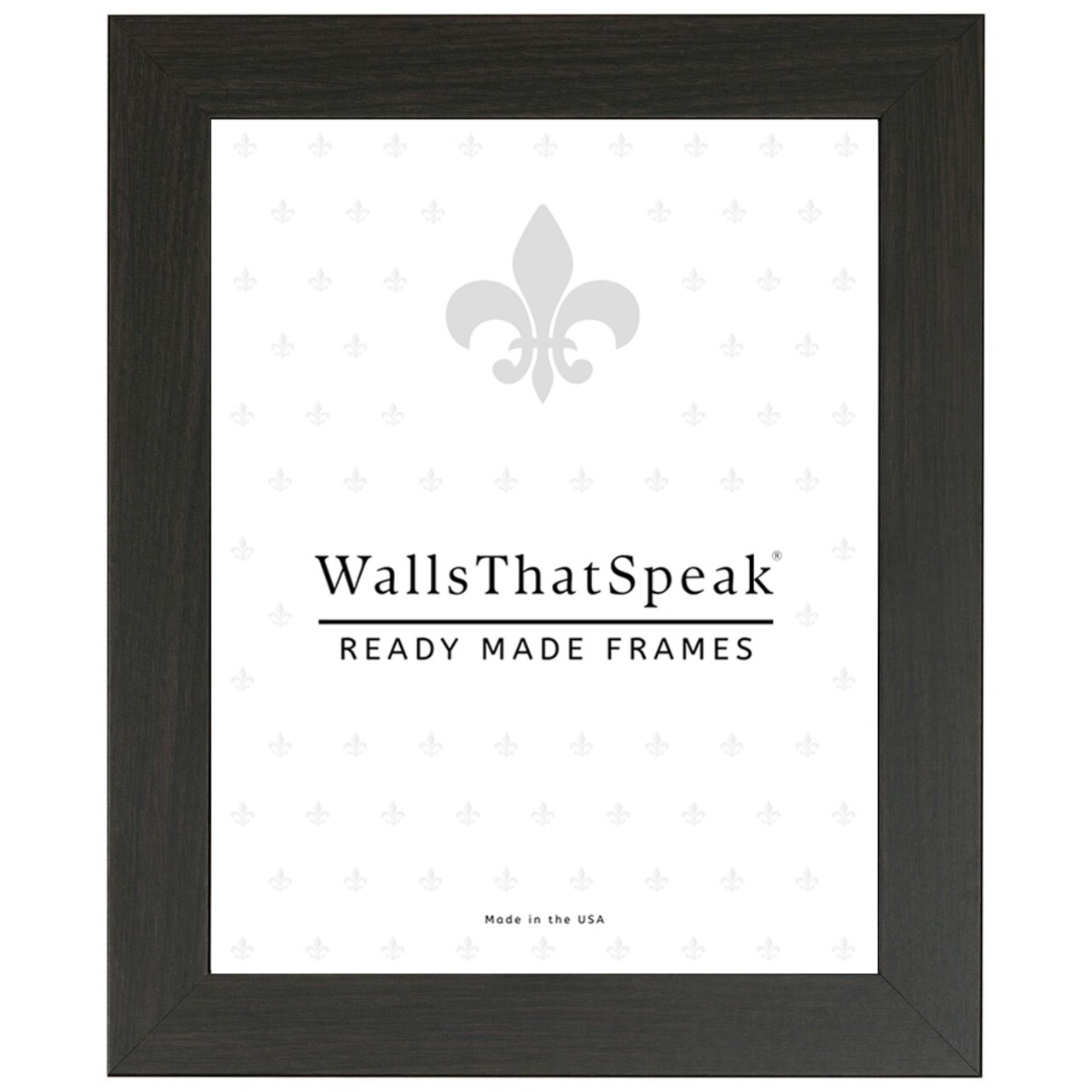 19.25x26.75 Picture Frame, Bauhaus 125 1.25 Inch Faux Wood MDF Moulding, Wall Display for Art, Posters, or Photos by wallsthatspeak